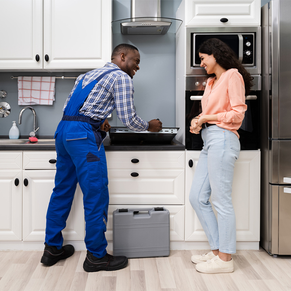 how long does it typically take to complete cooktop repair services in Blyn Washington